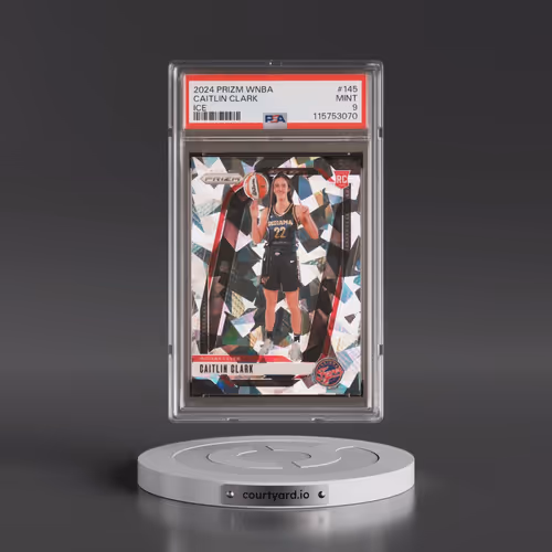 2024 Panini Prizm WNBA #145 Caitlin Clark - Ice (PSA 9 MINT)
