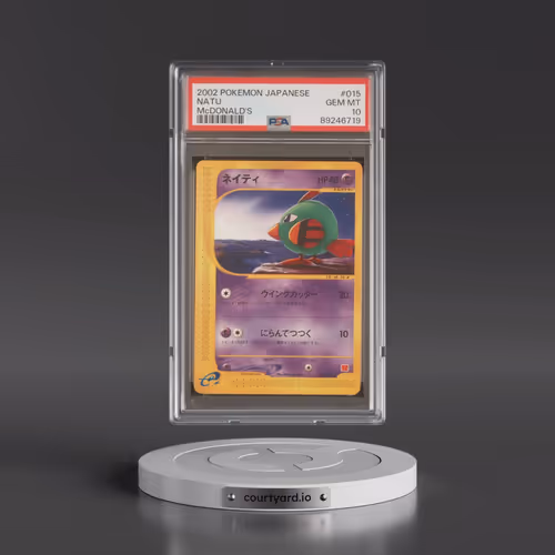 2002 Pokémon McDonald's #015 Natu (PSA 10 GEM MINT)