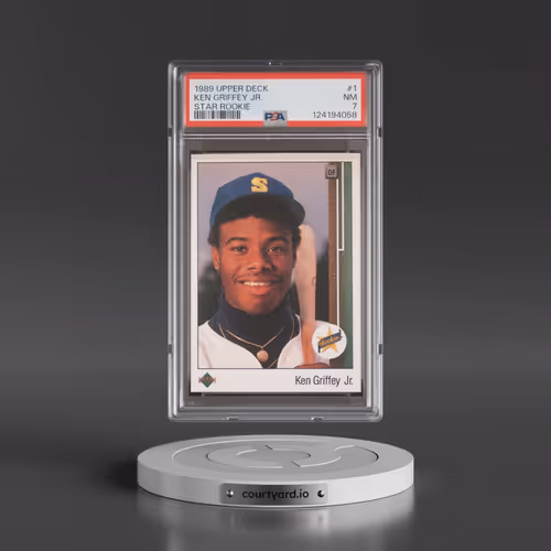 1989 Upper Deck #1 Ken Griffey Jr - Star Rookie (PSA 7 NM)