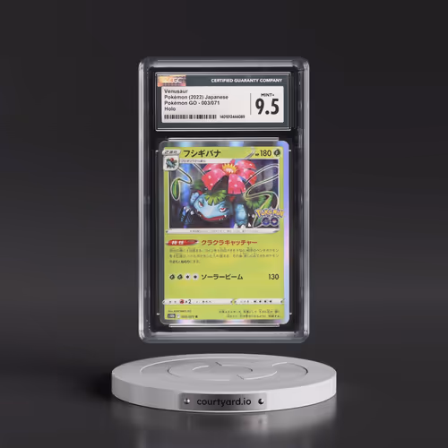 2022 Pokémon GO #003/071 Venusaur - Holo (CGC 9.5 MINT+)