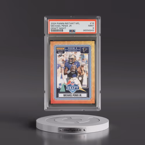 2024 Panini Instant NFL Draft Night #14 Michael Penix Jr (PSA 9 MINT)