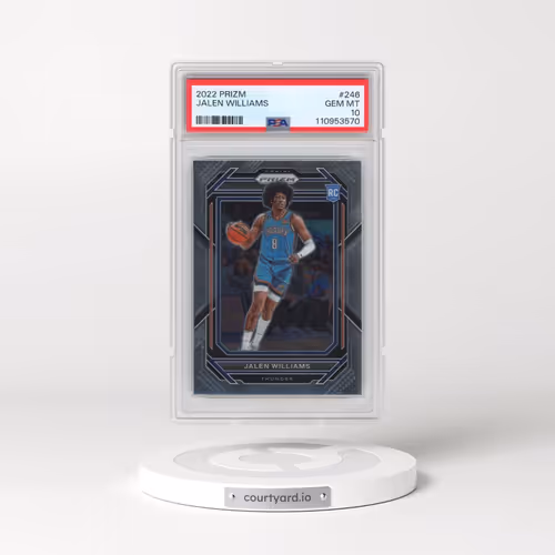 2022 Panini Prizm #246 Jalen Williams (PSA 10 GEM MINT)
