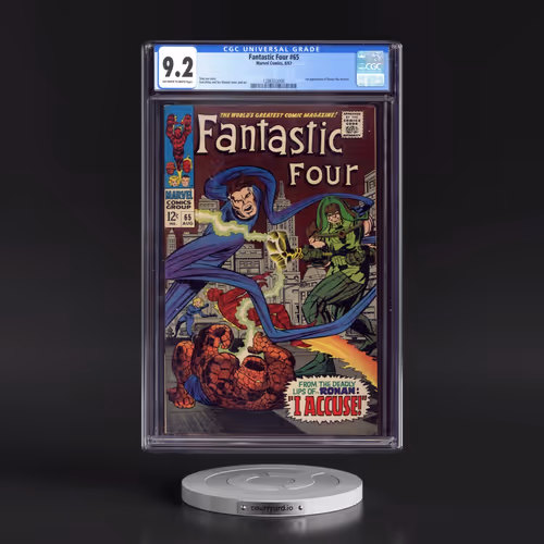 Fantastic Four #65 CGC 9.2 Off-white to White Pages (Marvel Comics, 8/67)