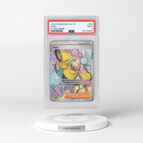 2023 Pokémon Pal EN-Paldea Evolved #254 Iono - Ultra Rare (PSA 9 MINT)
