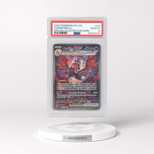2024 Pokémon Paf EN-Paldean Fates #234 Charizard EX - Holo Special Illustration Rare (PSA 10 GEM MINT)