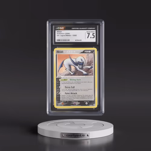 2006 EX Legend Maker #15/92 Absol (CGC 7.5 NM+)