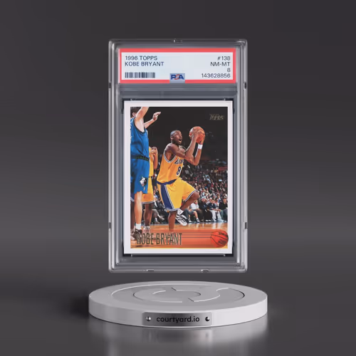 1996 Topps #138 Kobe Bryant (PSA 8 NM-MT)