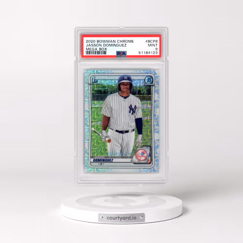 2020 Bowman Chrome Mega Box #BCP8 Jasson Dominguez (PSA 9 MINT)