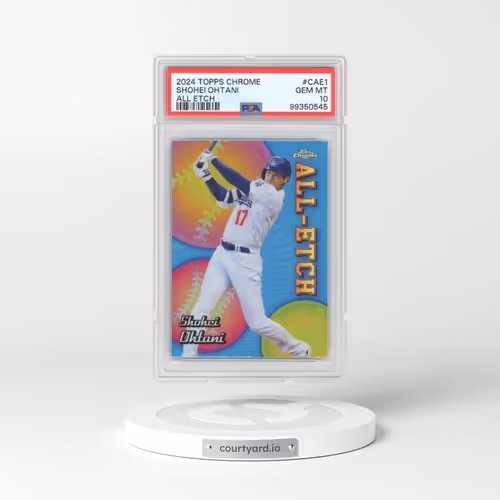 2024 Topps Chrome Chrome All Etch #CAE1 Shohei Ohtani (PSA 10 GEM MINT)