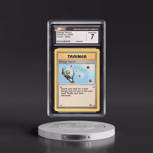 1999 Fossil #59/62 Energy Search (CGC 7 NM)