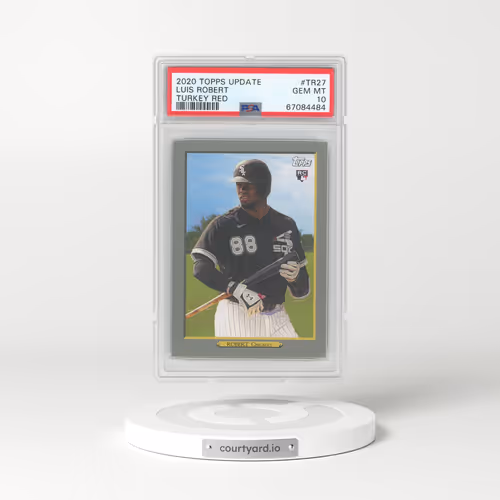 2020 Topps Update Turkey Red #TR27 Luis Robert (PSA 10 GEM MINT)