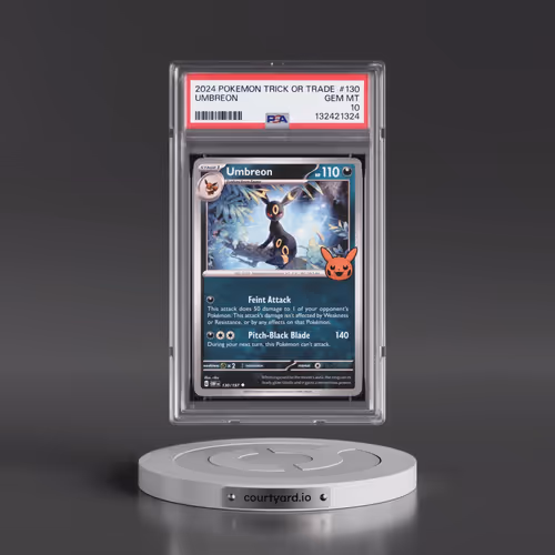 2024 Pokémon Trick or Trade #130 Umbreon (PSA 10 GEM MINT)