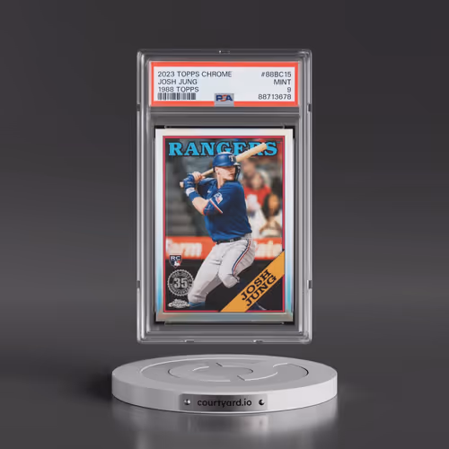 2023 Topps Chrome 1988 Topps Baseball #88BC15 Josh Jung (PSA 9 MINT)