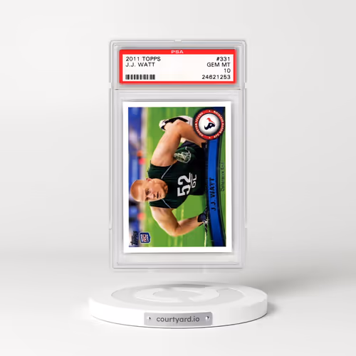 2011 Topps #331 J.J. Watt (PSA 10 GEM MINT)