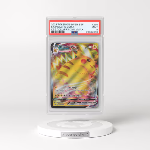 2023 Pokémon Swsh Black Star Promo #286 Pikachu Vmax - Full Art Crown Zenith Collections-Pikachu Vmax (PSA 9 MINT)