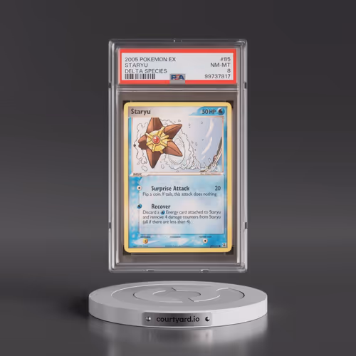 2005 Pokémon EX Delta Species #85 Staryu (PSA 8 NM-MT)