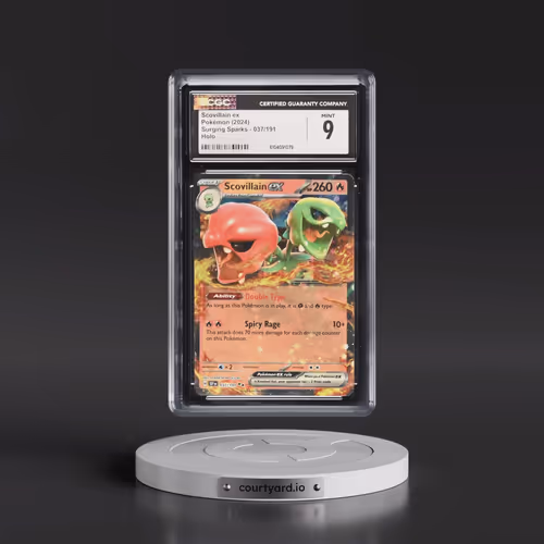 2024 Surging Sparks - SSP EN #037/191 Scovillain ex - Holo (CGC 9 MINT)