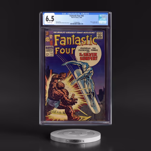 Fantastic Four #55 CGC 6.5 Off-white Pages (Marvel Comics, 10/66)
