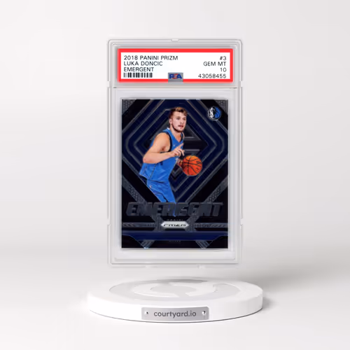 2018 Panini Prizm Emergent #3 Luka Doncic (PSA 10 GEM MINT)