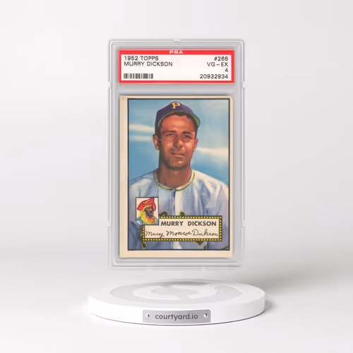 1952 Topps #266 Murry Dickson (PSA 4 VG-EX)