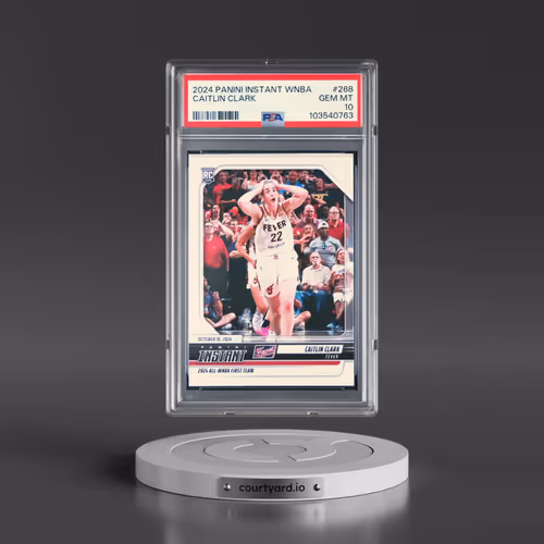 2024 Panini Instant WNBA #268 Caitlin Clark (PSA 10 GEM MINT)