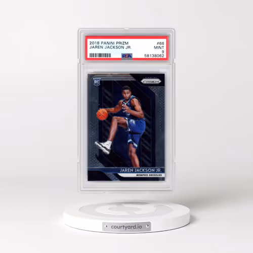 2018 Panini Prizm #66 Jaren Jackson Jr. (PSA 9 MINT)