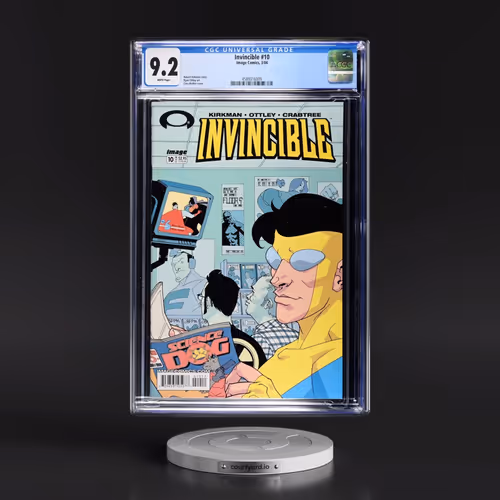 Invincible #10 CGC 9.2 White Pages (Image Comics, 3/04) - Universal