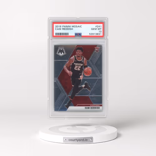 2019 Panini Mosaic #241 Cam Reddish (PSA 10 GEM MINT)