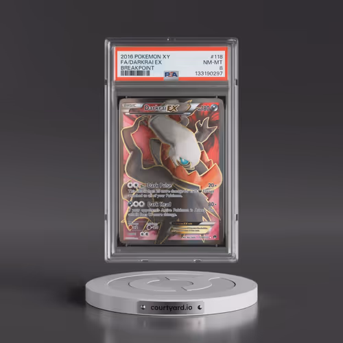 2016 Pokémon XY Breakpoint #118 Darkrai EX - Holo Full Art (PSA 8 NM-MT)