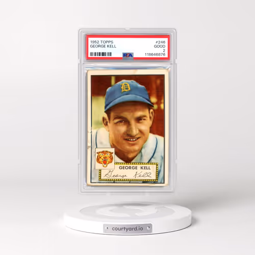 1952 Topps #246 George Kell (PSA 2 GOOD)