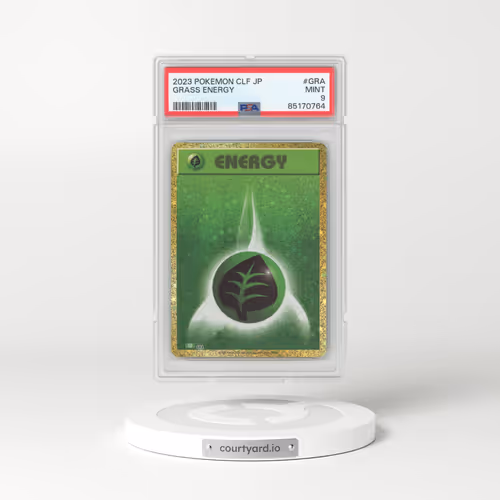 2023 Japanese Venusaur & Lugia EX Deck #GRA Grass Energy - Holo (PSA 9 MINT)