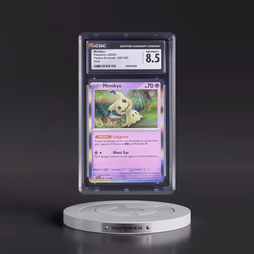 2023 Paldea Evolved - PAL EN #097/193 Mimikyu - Holo (CGC 8.5 NM-MT+)