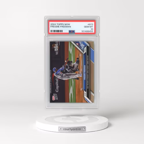 2024 Topps Now #873 Freddie Freeman (PSA 10 GEM MINT)