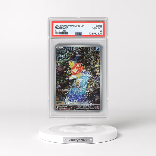 2023 Pokémon Sv1a-Triplet Beat #080 Magikarp - Art Rare (PSA 10 GEM MINT)