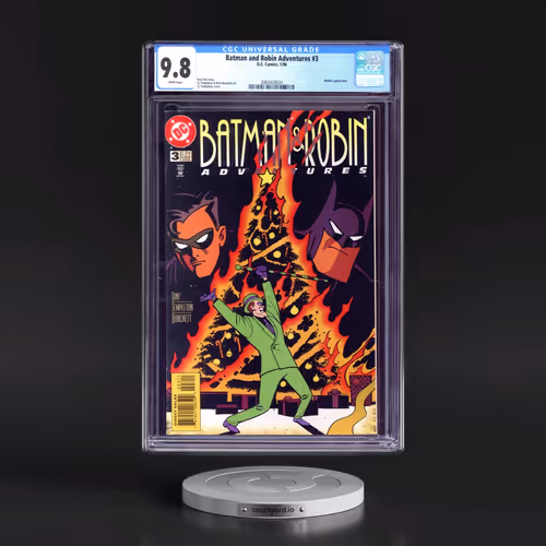 Batman and Robin Adventures #3 CGC 9.8 White Pages (DC Comics, 1/96) - Universal