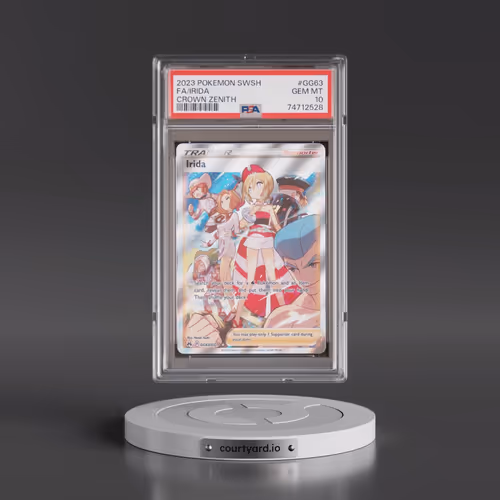 2023 Pokémon Sword and Shield Crown Zenith #GG63 Irida - Full Art (PSA 10 GEM MINT)