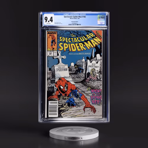 Spectacular Spider-Man #148 CGC 9.4 White Pages (Marvel Comics, 3/89) - Newsstand Edition Universal