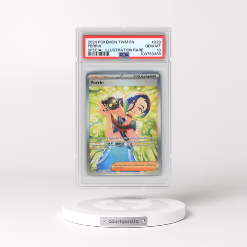 2024 Pokémon Twm EN-Twilight Masquerade #220 Perrin - Special Illustration Rare (PSA 10 GEM MINT)