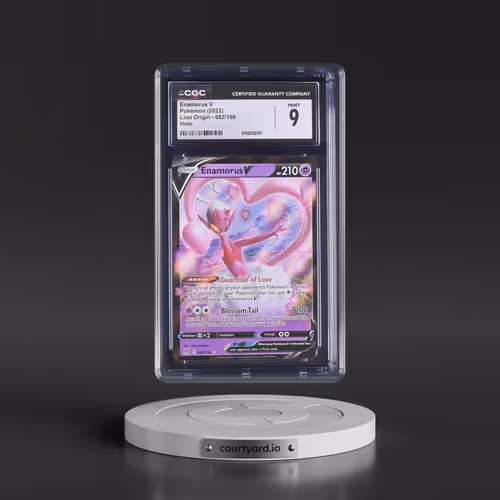 2022 Lost Origin #082/196 Enamorus V - Holo (CGC 9 MINT)