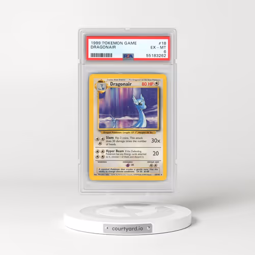 1999 Pokémon Game #18 Dragonair (PSA 6 EX-MT)