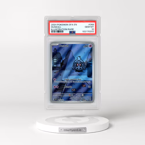 2024 Pokémon Sfa EN-Shrouded Fable #068 Duskull - Illustration Rare (PSA 10 GEM MINT)