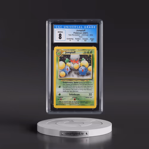 2001 Pokémon Neo Revelation #9 Jumpluff - Holo (CGC 8 NM-MT)