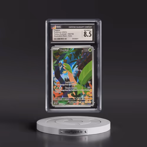2023 Paldea Evolved - PAL EN #195/193 Tropius - Illustration Rare Holo (CGC 8.5 NM-MT+)