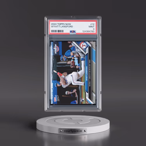 2024 Topps Now #12 Wyatt Langford (PSA 9 MINT)