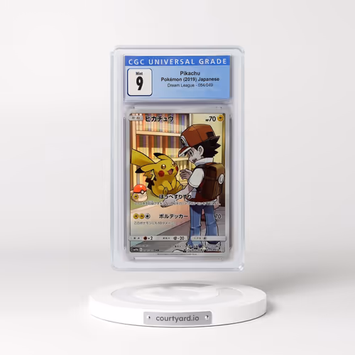2019 Dream League #054/049 Pikachu - Character Rare Holo (CGC 9 MINT)