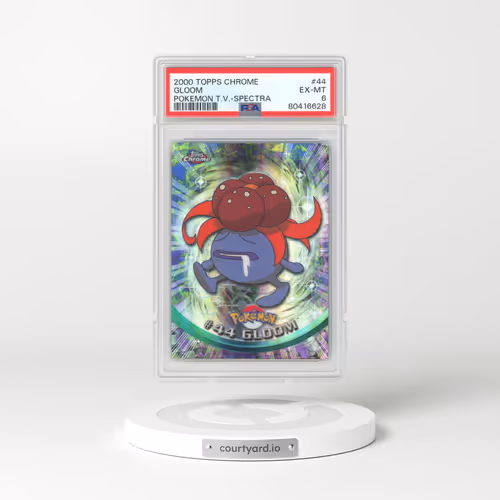 2000 Topps Chrome Pokemon T.V. #44 Gloom - Full Art Holo Spectra (PSA 6 EX-MT)