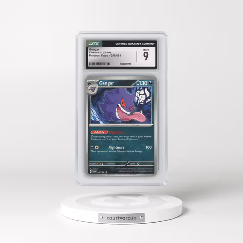 2024 Paldean Fates - PAF EN #057/091 Gengar (CGC 9 MINT)