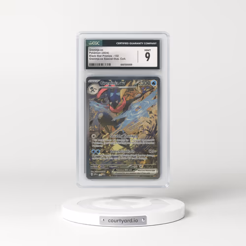2023 Black Star Promos - Scarlet & Violet SVP EN #132 Greninja ex - Greninja ex Special Illus. Collection (CGC 9 MINT)