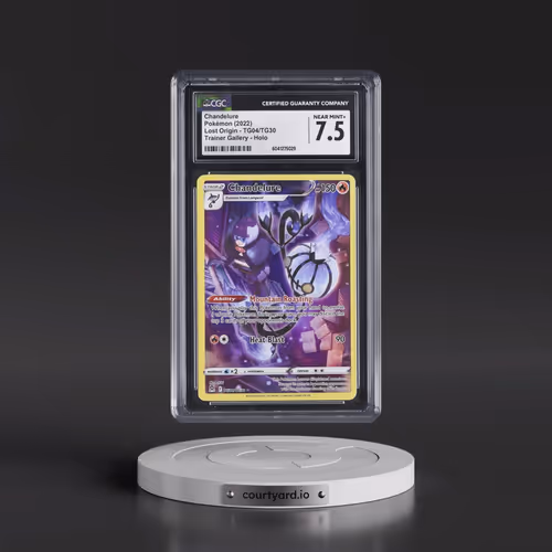 2022 Lost Origin #TG04/TG30 Chandelure - Trainer Gallery Holo (CGC 7.5 NM+)