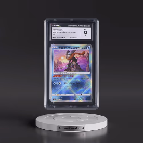 2024 Stellar Miracle Deck Build Box - SVK #004/044 Radiant Greninja - Holo (CGC 9 MINT)